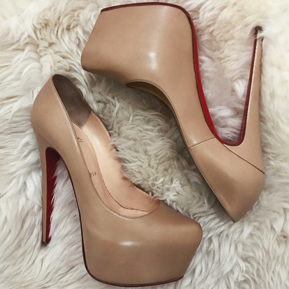 christian louboutin daffodile 160mm pumps beige christian louboutin daffodile 160mm pumps beige
